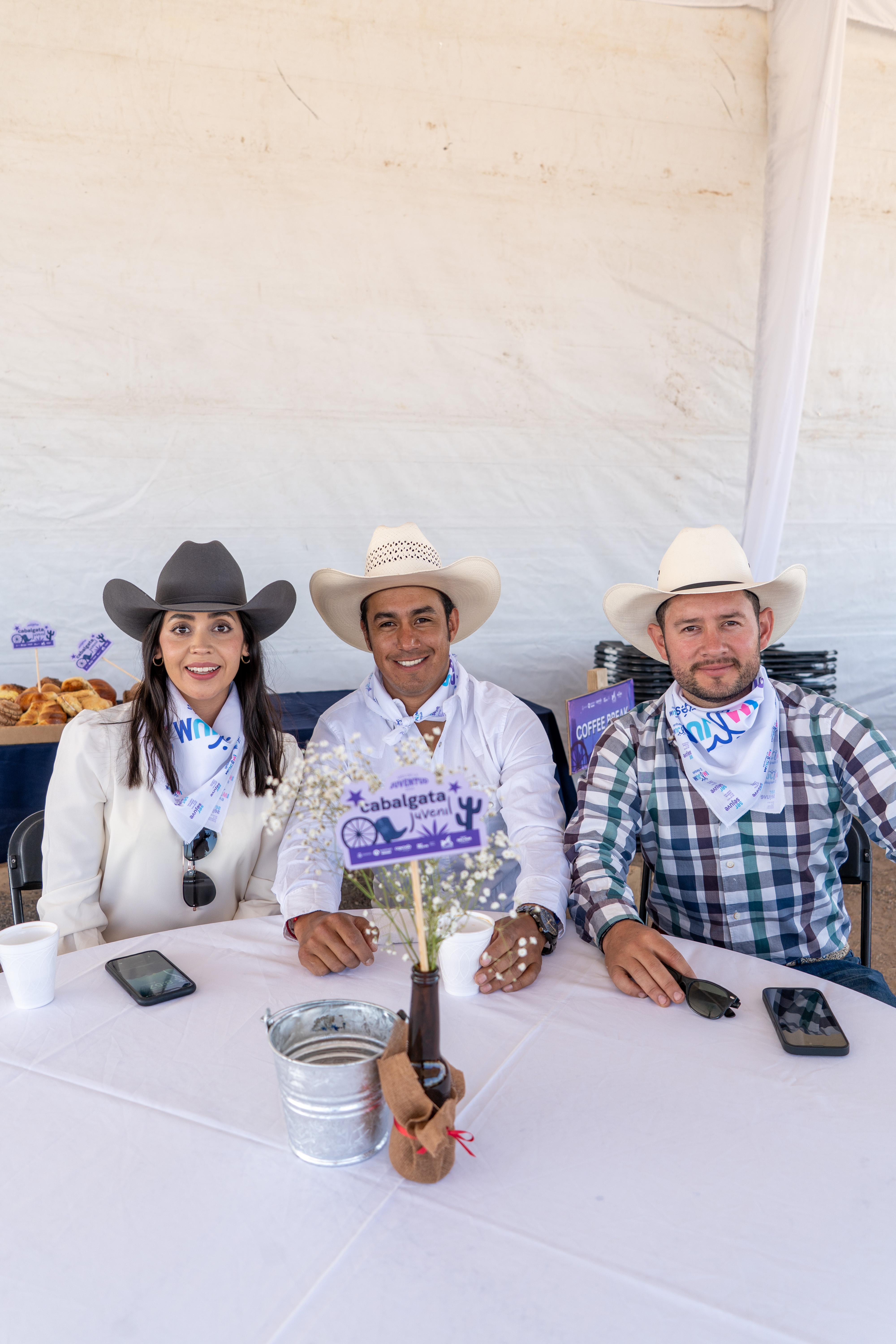 Cabalgata en grupo